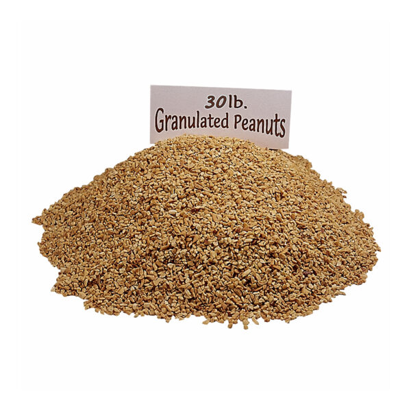 #4128 Granulated Peanuts (1 - 30 lb Carton)