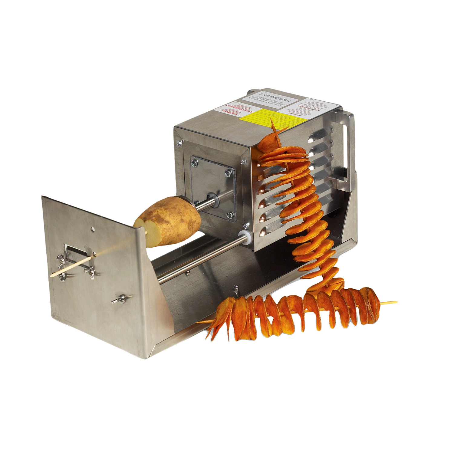 Tornado Potato Slicer Cutter, Spiral Potato Chips Making Machine