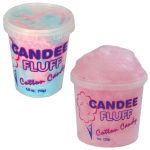 Large 1oz Cotton Candy Containers "Candee Fluff"