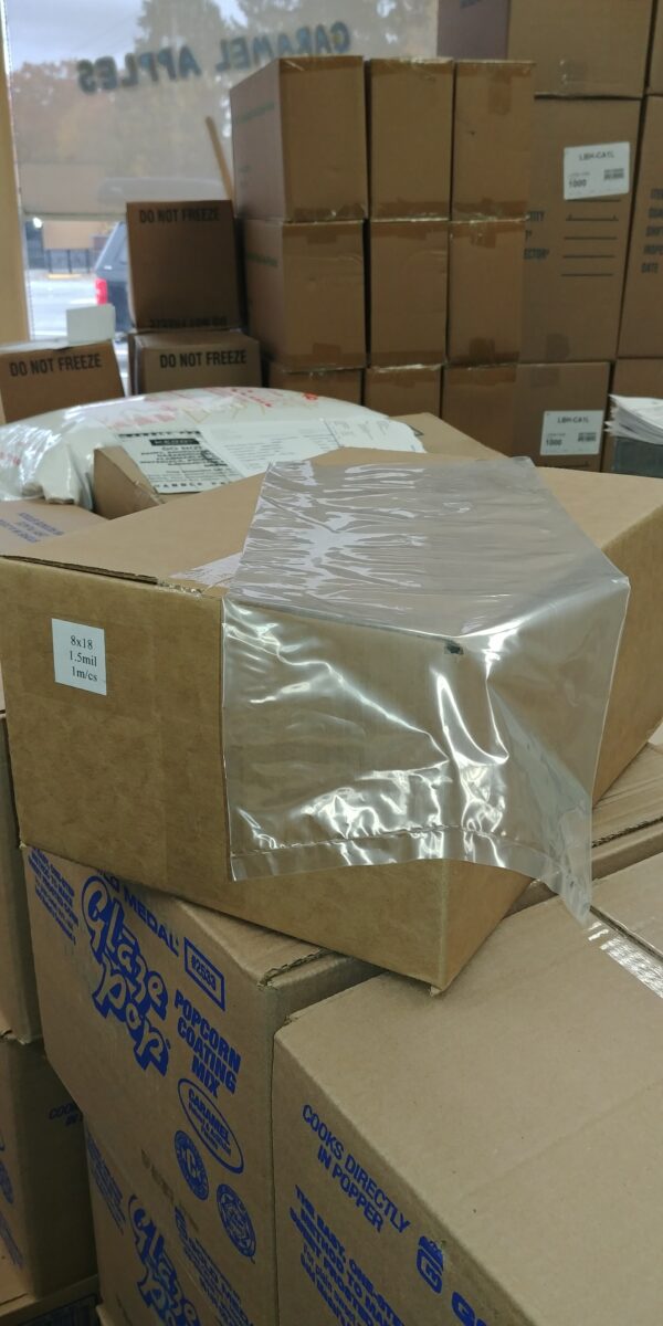 8" x 18" Poly Bags 1.5 ml
