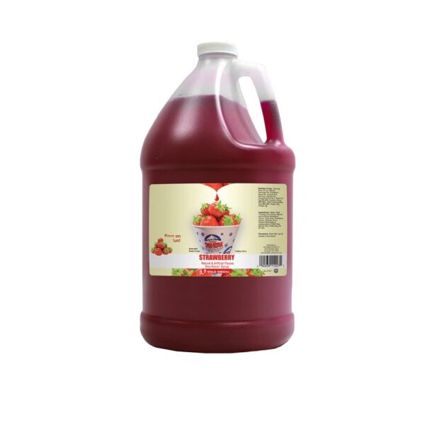 #1227 Strawberry Flavored Sno-Kone Syrup