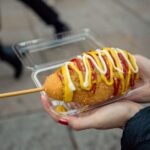 corndog at carnival festival